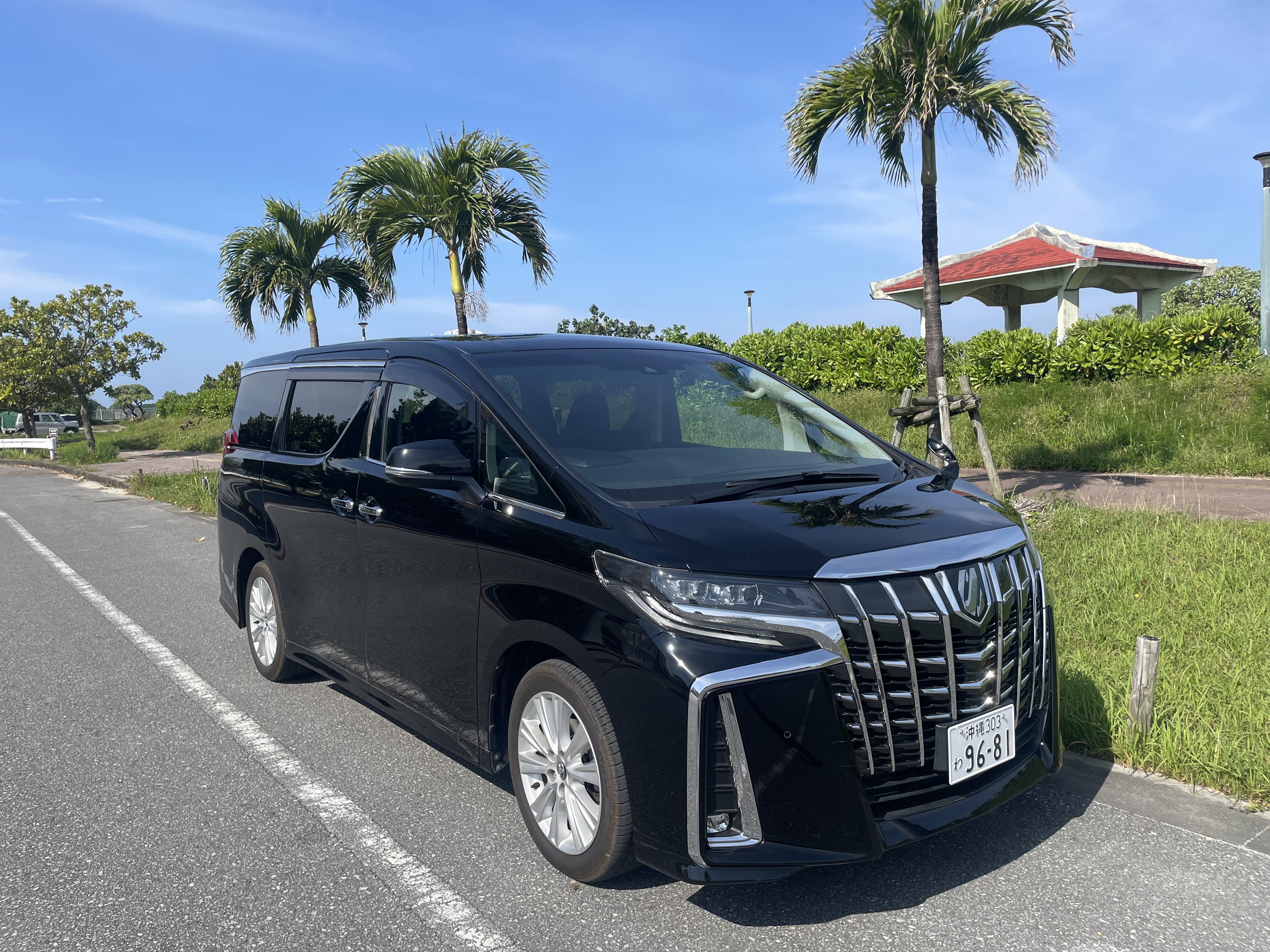 30系アルファード　７人乗り　ナビ、バックカメラ、ETC車載器付き！　送迎あり！