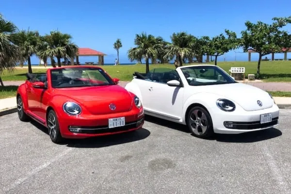 ザ・ビートル カブリオレ　☆那覇空港より好アクセス◎【空港間無料送迎付】ETC バックモニタ付　免責保証込