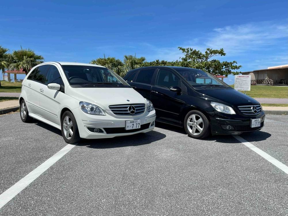 ベンツBクラス【送迎なし・ご来店プラン】免責保証込　那覇空港駅から隣駅『赤嶺駅』徒歩10分⭐︎