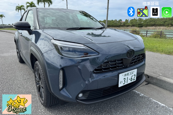 【ヤリスクロス電子タバコ可】☆令和7年10月登録☆★電子タバコのみ喫煙可★☆ハイブリッド車両でガソリン代節約☆自動チェックイン☆