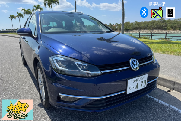 【ゴルフヴァリアント電子タバコ可】★自動チェックイン★輸入車をお手ごろな価格で♪荷物が多くても安心です。