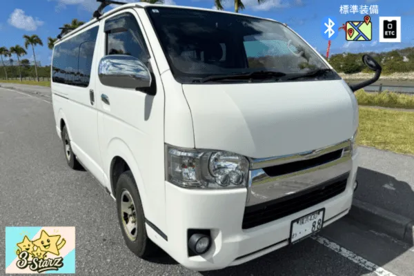 ★ハイエースバンスーパーＧＬ★～サーフィンに最適～ヒッチメンバー＆キャリア＆キーボックス付き