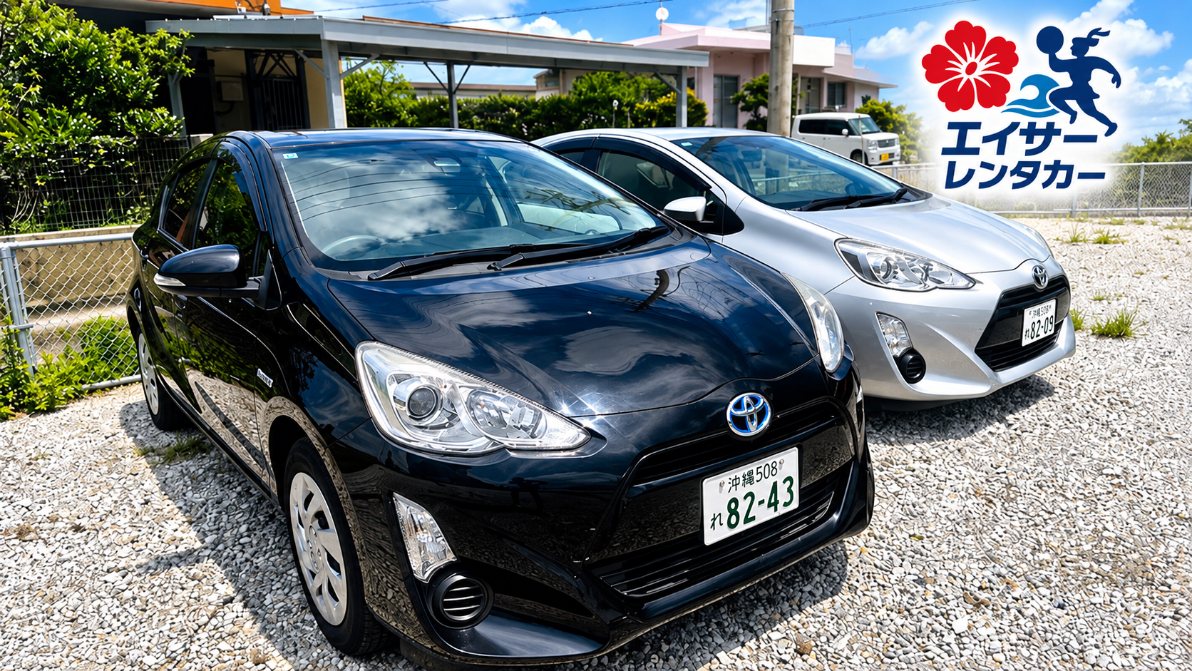TOYOTA  AQUA  BK43　🛫【空港往復送迎無料】🌺